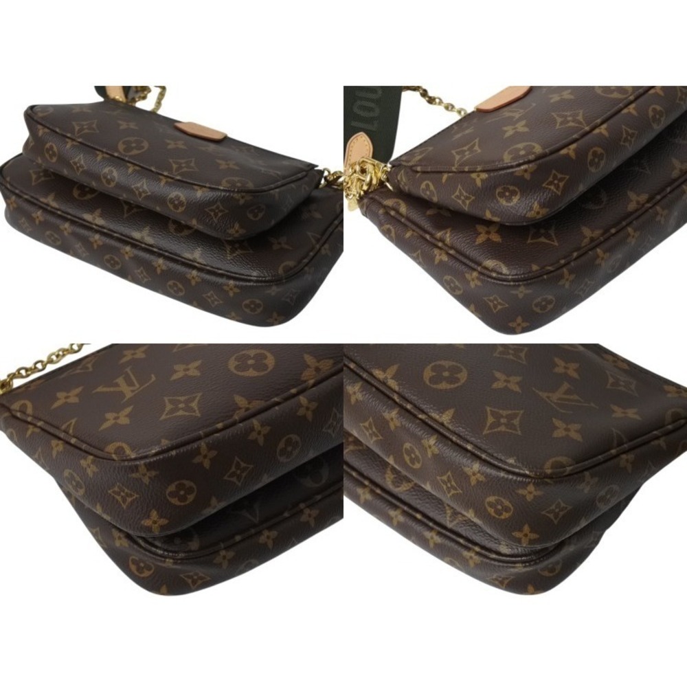 Louis Vuitton Bag Green Multipochette Monogram Shoulder Accessoires Khaki - Picture 5 of 9
